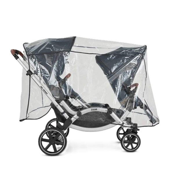 ABC Design Double Pushchair Rain Cover