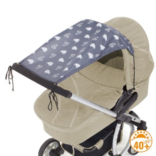 Diago UV50+ Pushchair Awning Shade Sunshine Sheep Grey