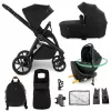 MB450 LUXE 3-in-1 Travel System with Rotating Car Seat + Base