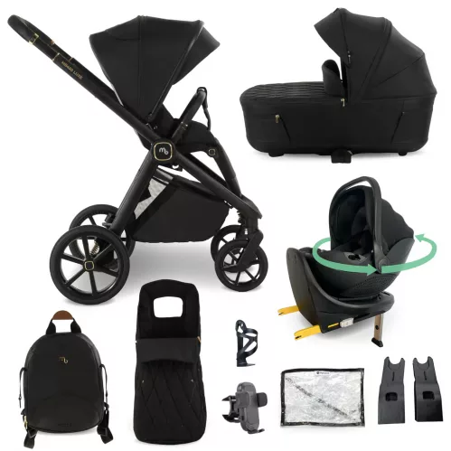MB450 LUXE 3-in-1 Travel System with Rotating Car Seat + Base